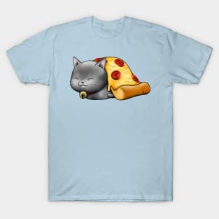 Purrpurroni Pizza T-Shirt
